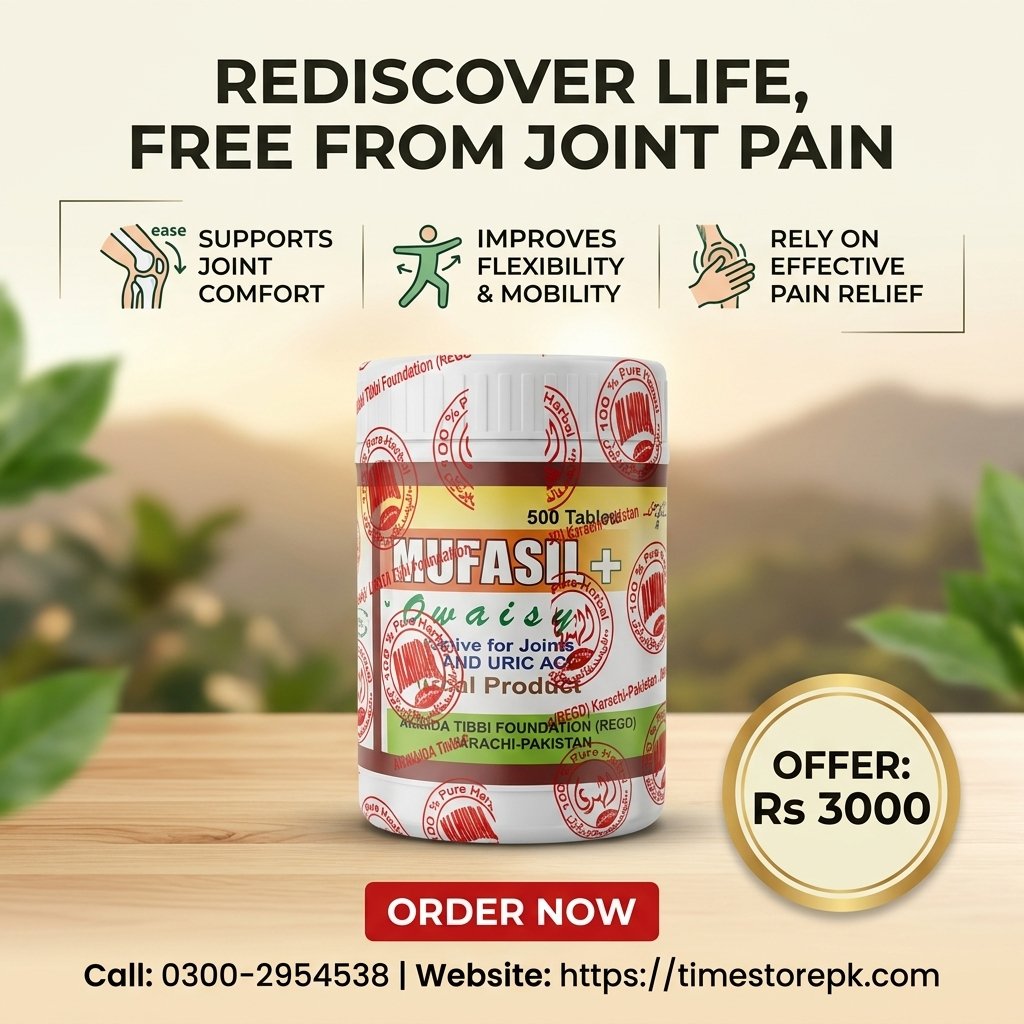 Mufasil owaisy plus for joints pain